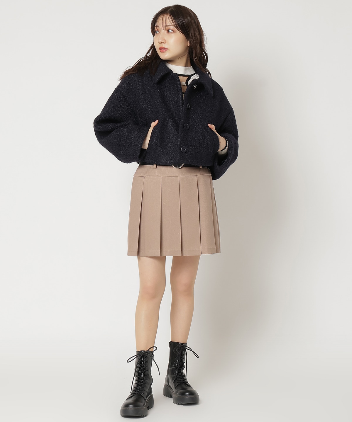 ブークレショートコート