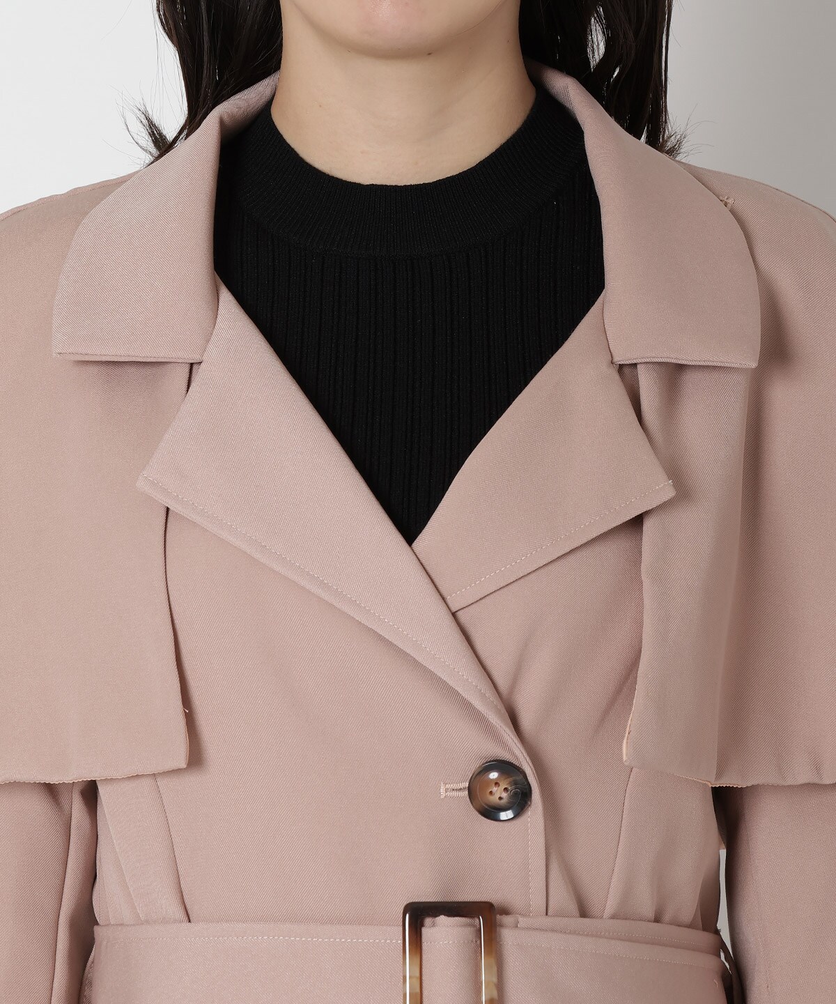 ケープトレンチコート