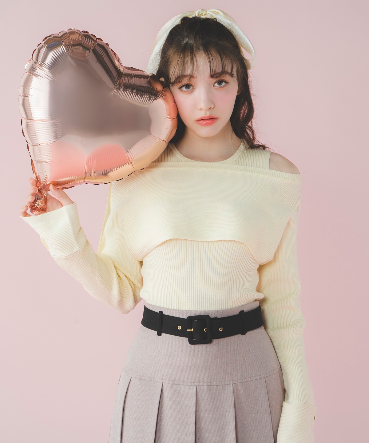 ニットセットトップス