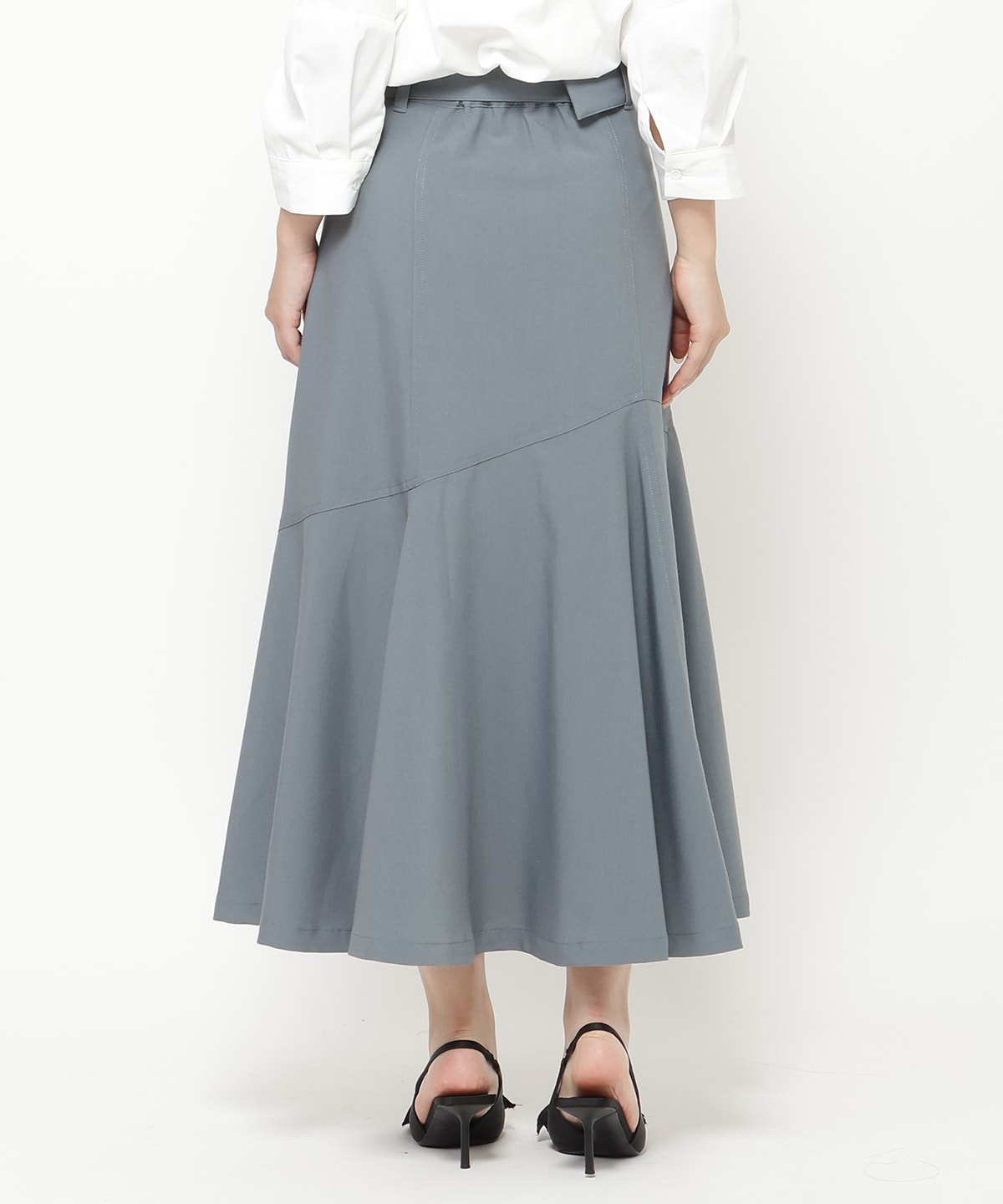 アシメフレアスカート