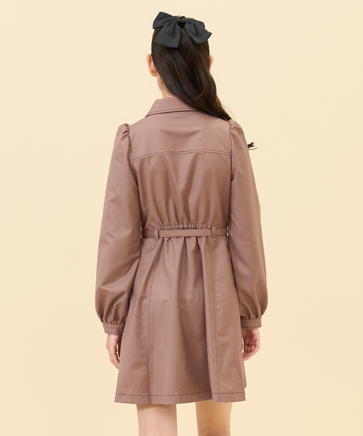 ダブルボタンジャケットミニワンピース