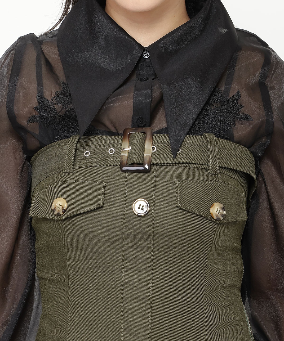 バストベルトベアワンピース