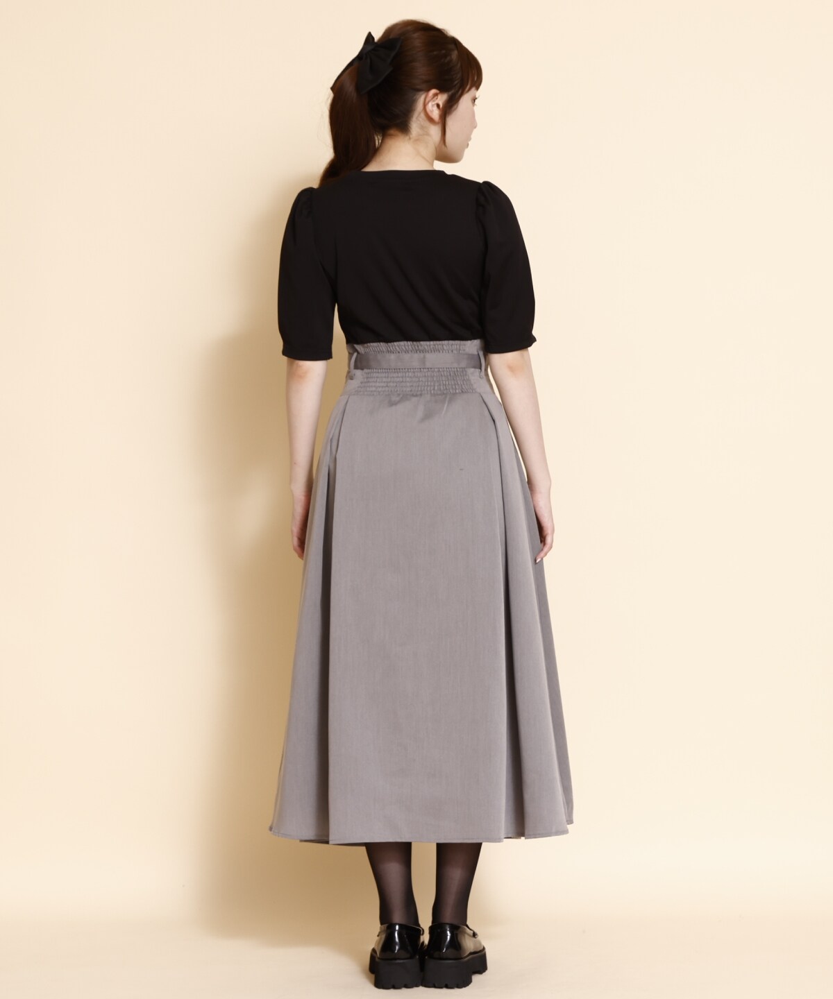 コルセットデザインドッキングワンピース