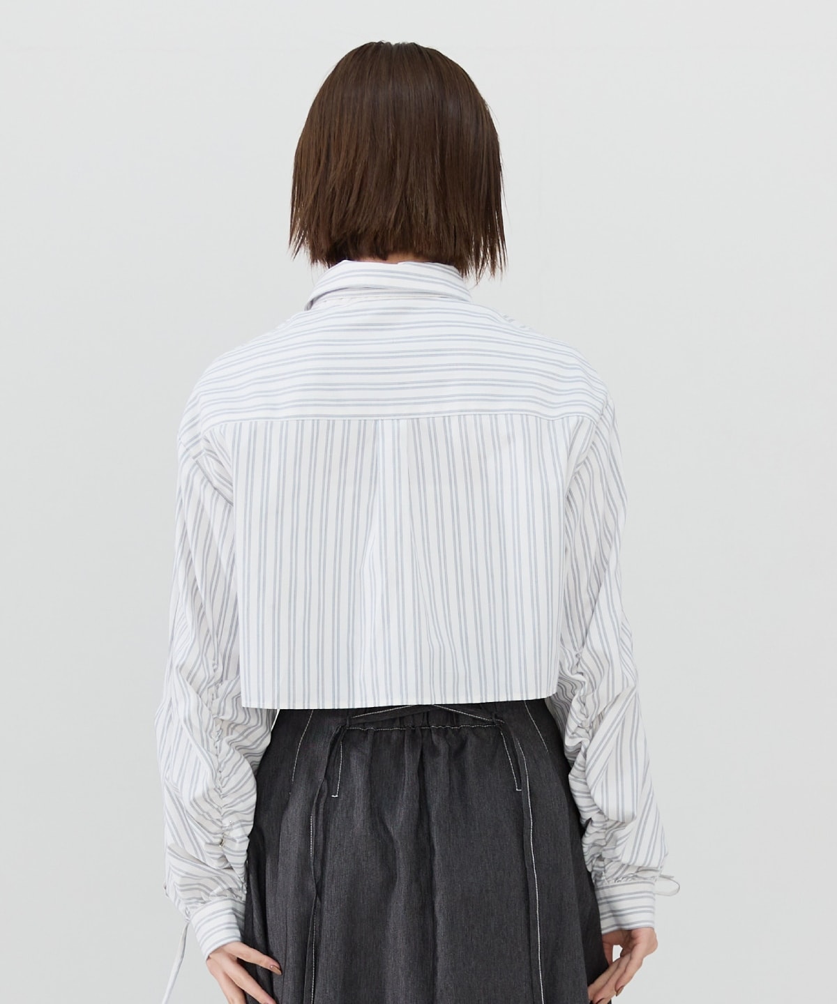 ドロストストライプシャツ