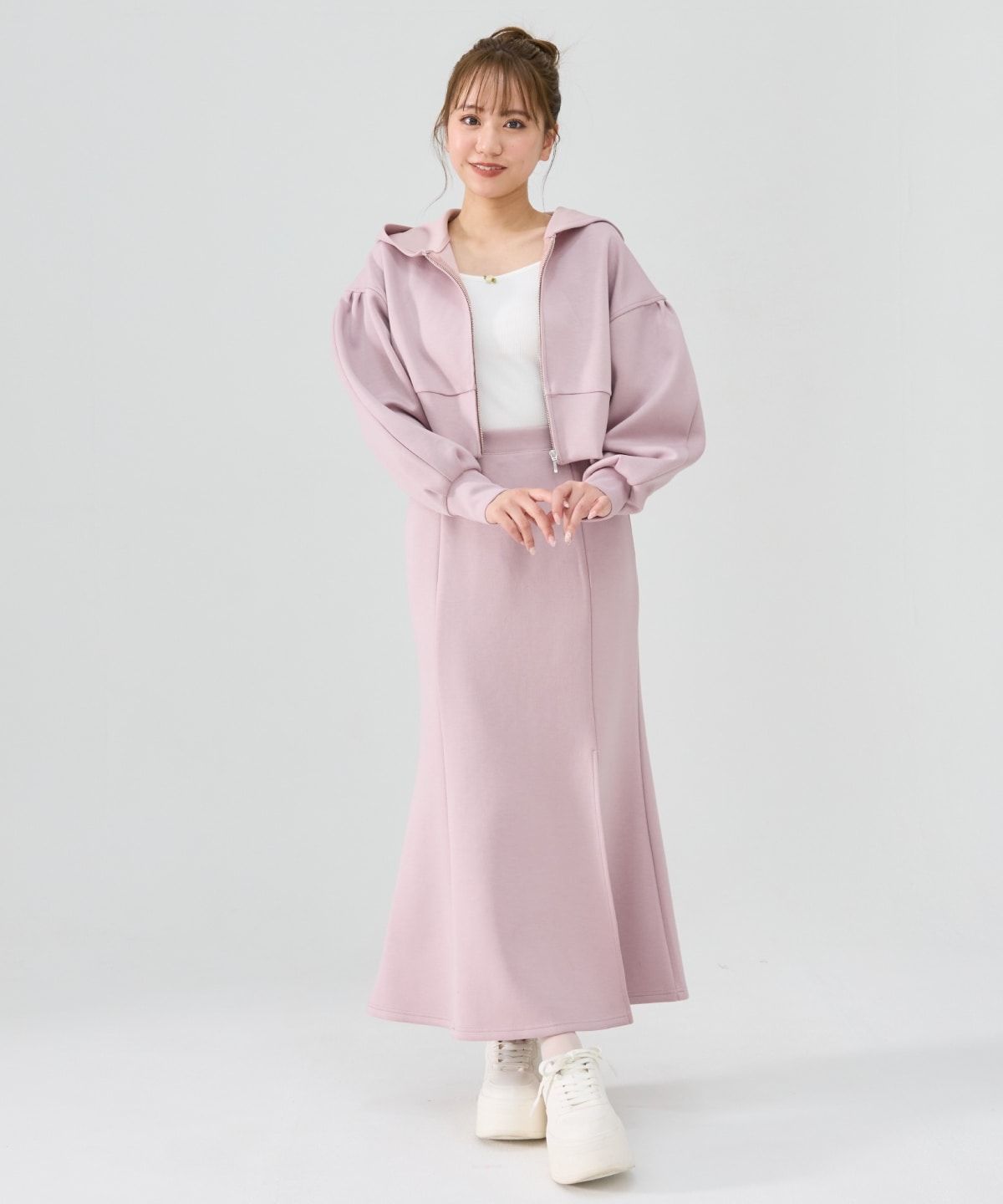 【セットアップ可能】ダンボールマーメイドロングスカート