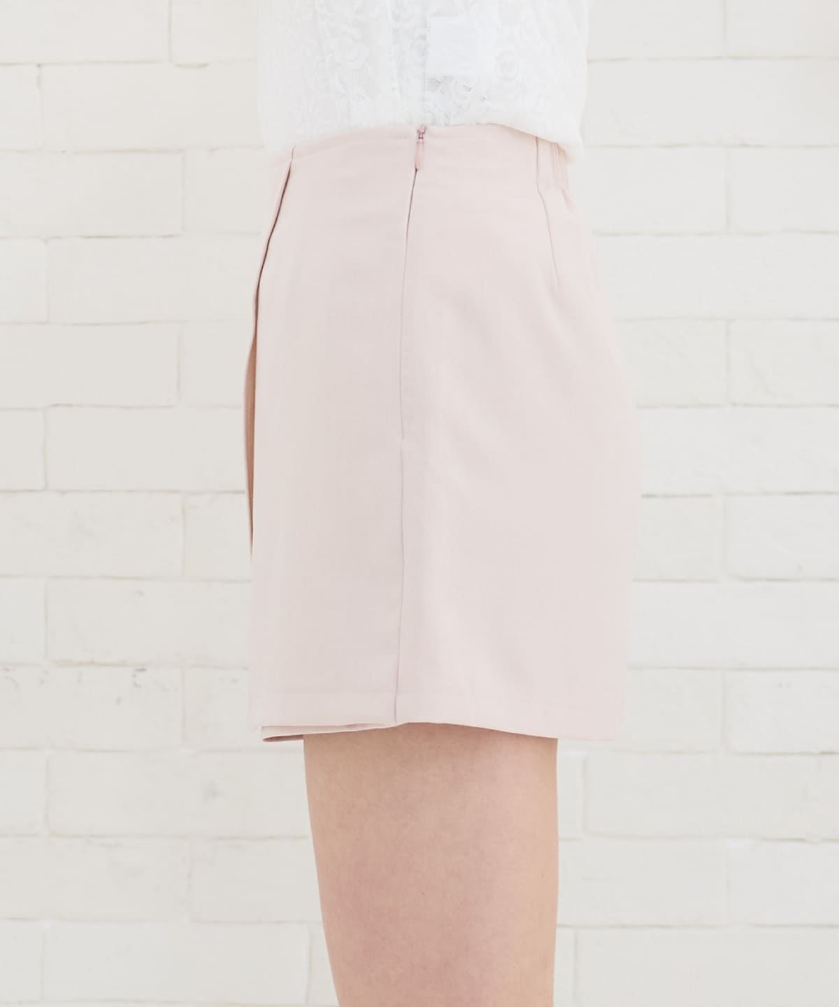 【セットアップ可能】ラップデザインショートパンツ
