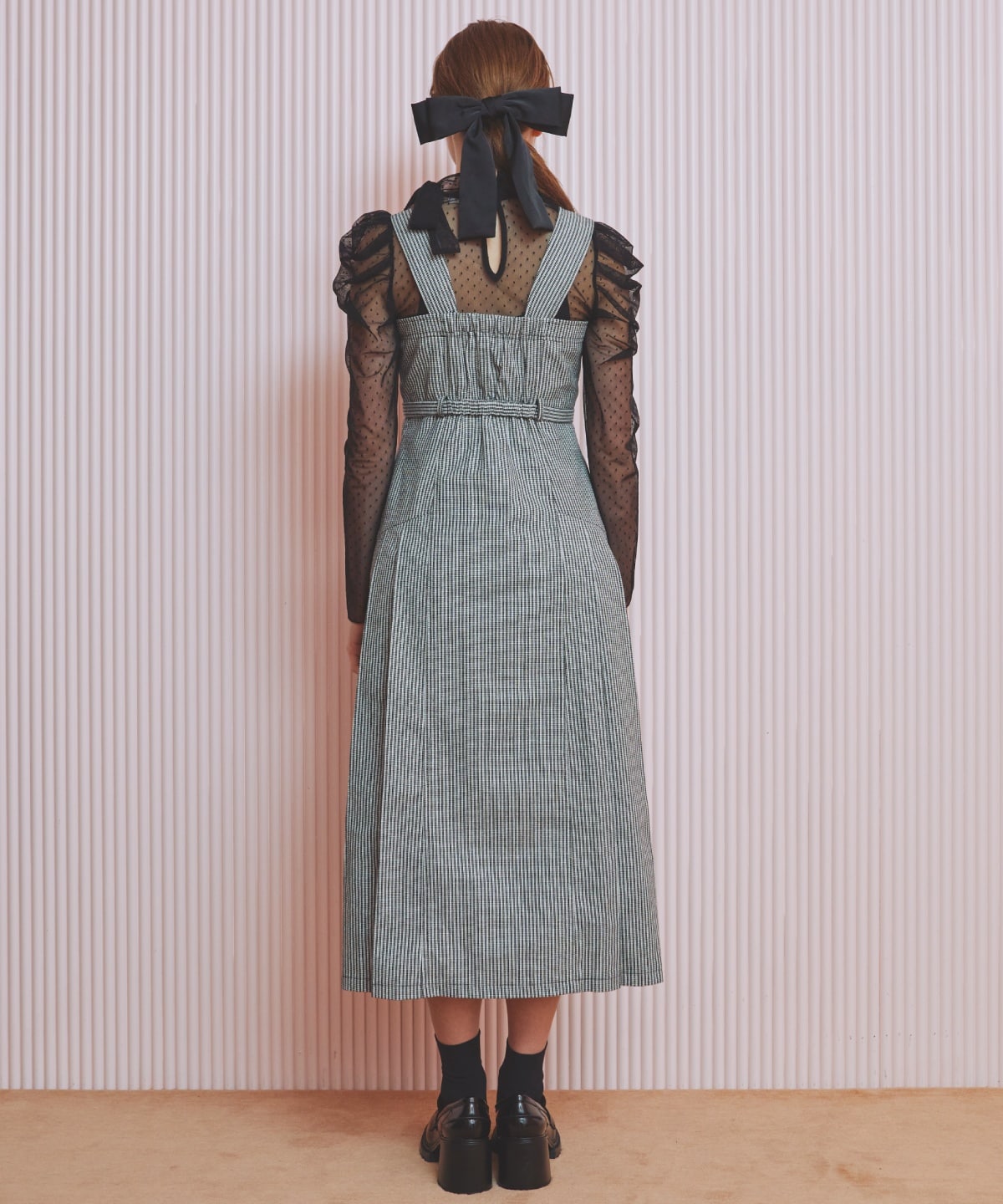 サイドプリーツジャンパースカート