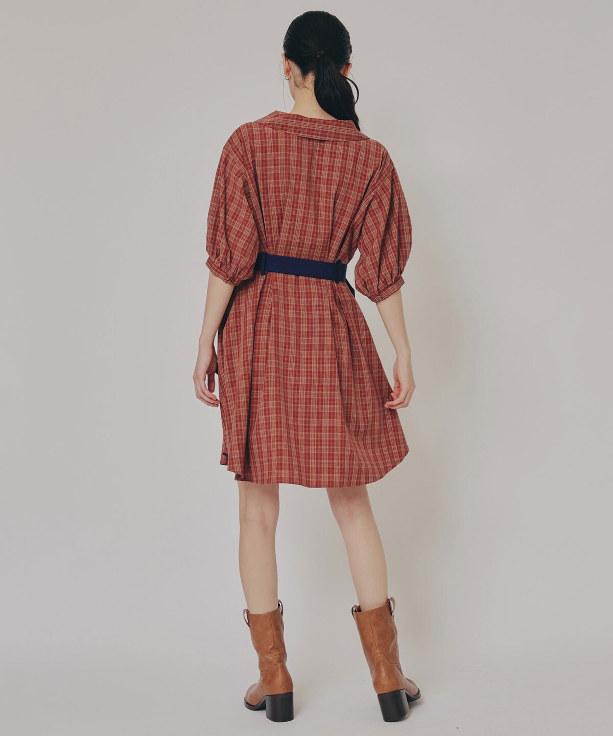 ウエスタンライクショートブーツ