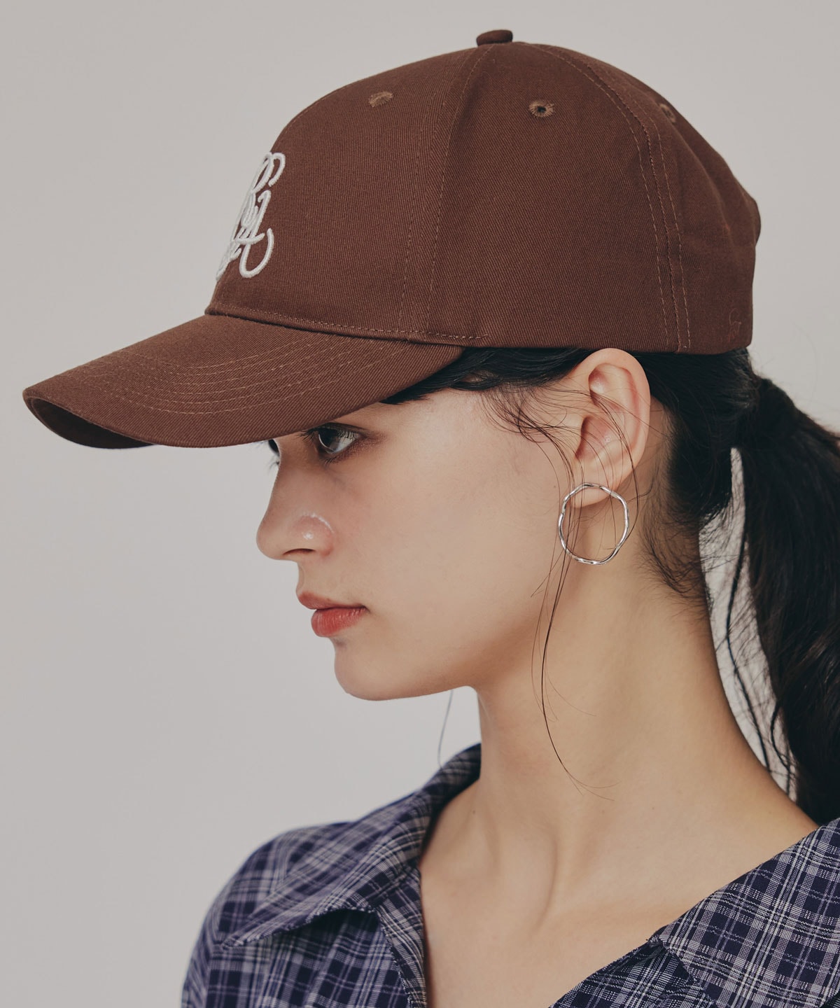 オリジナルロゴ刺繍キャップ