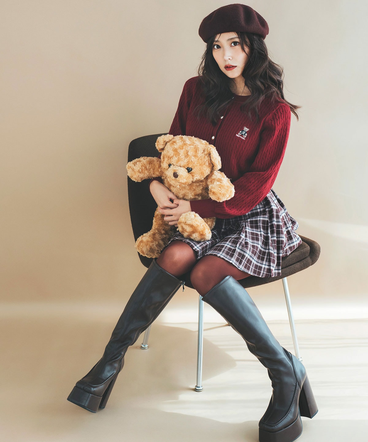 メタルプレートベレー