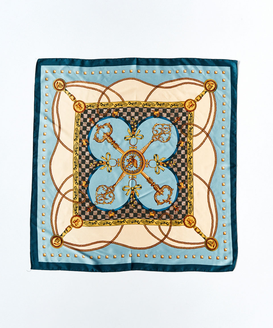 テディベアチェーンスカーフ