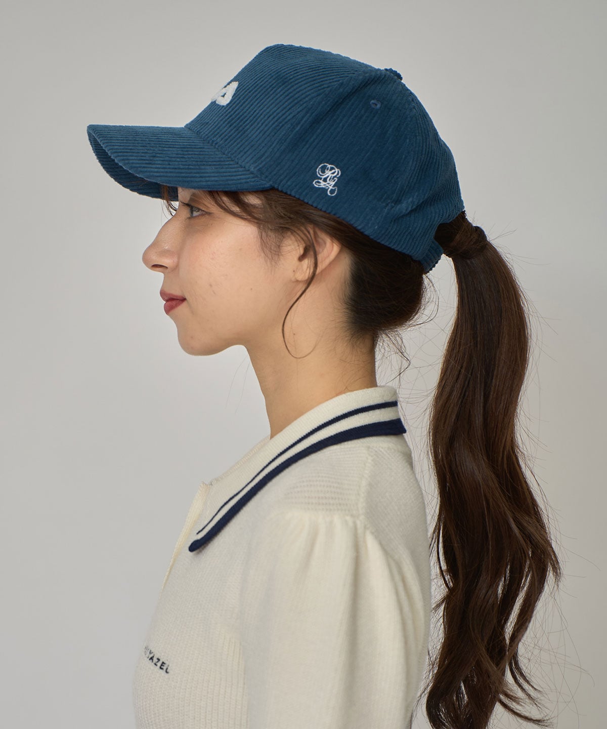 ［FILA×REDYAZEL］FILAロゴキャップ