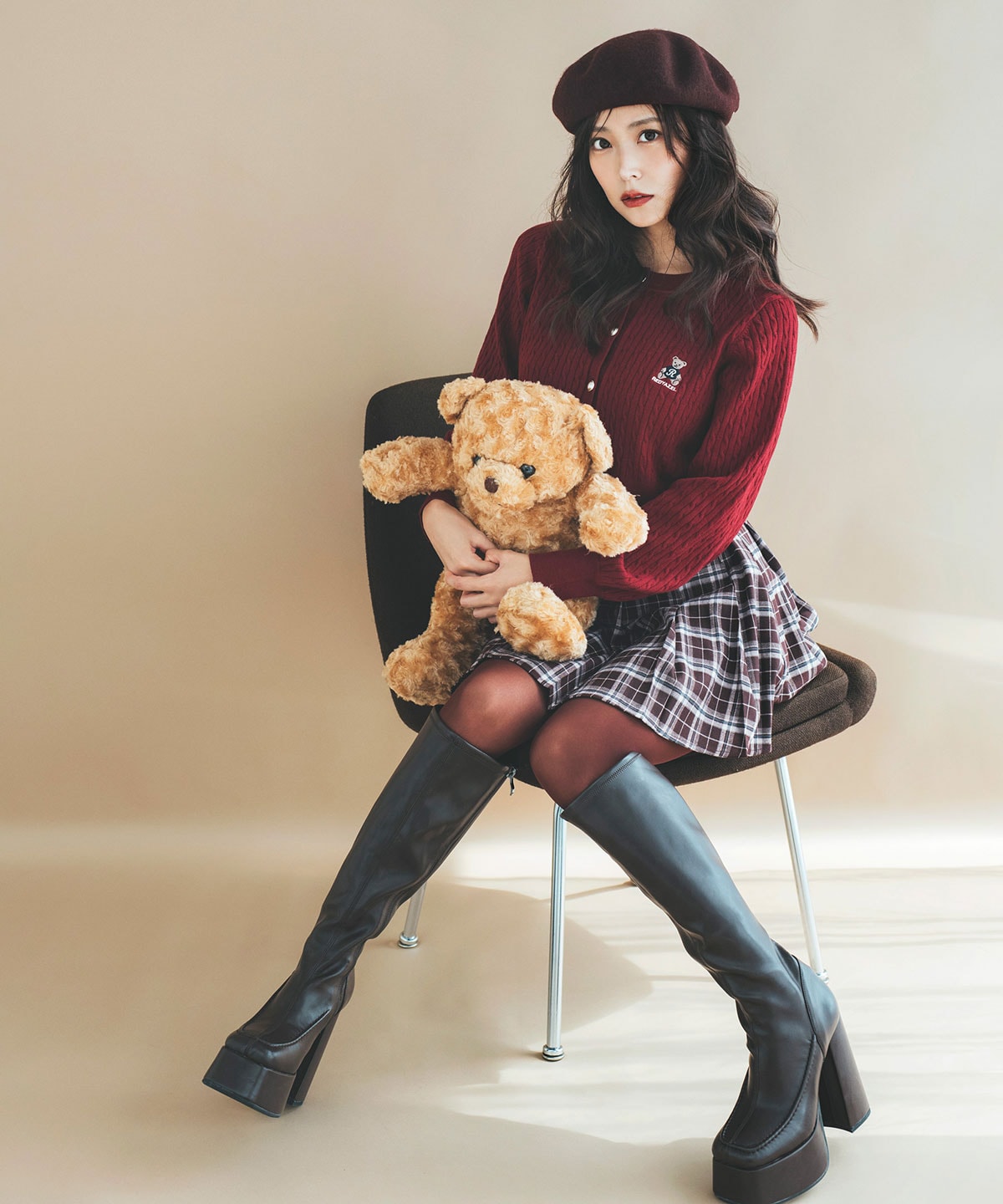 ローベルトプリーツミニスカート