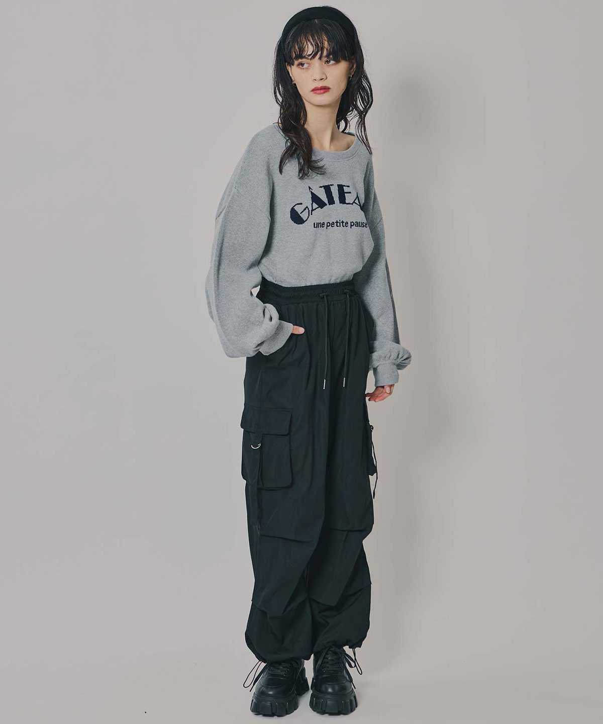 タブポケットカーゴパンツ