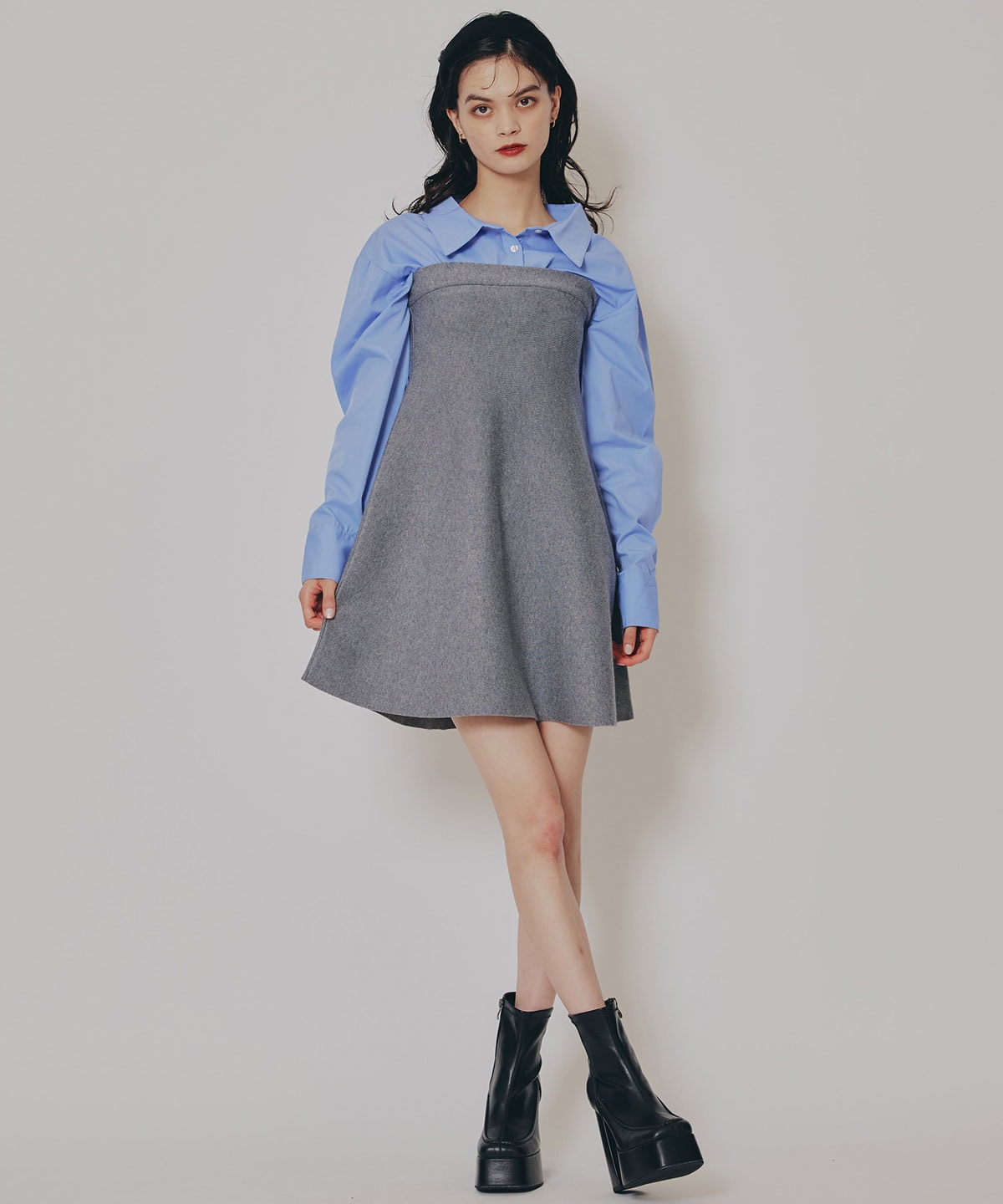 マルチWAYドッキングニットワンピース