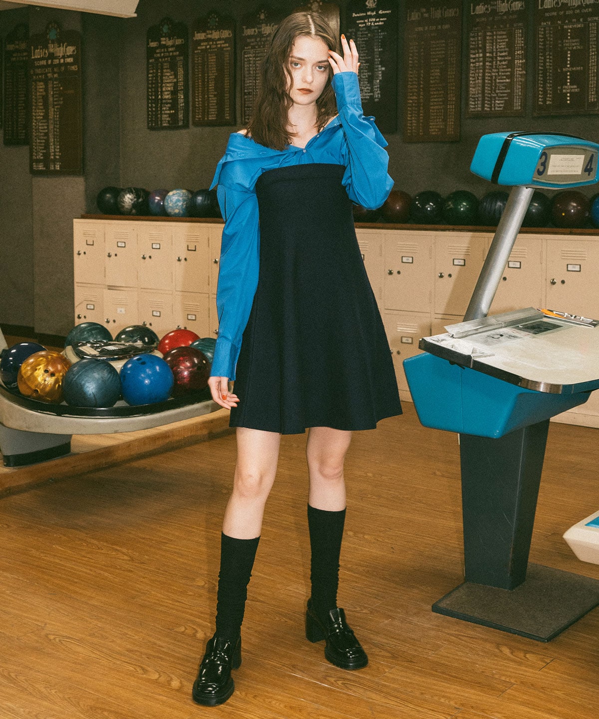 マルチWAYドッキングニットワンピース