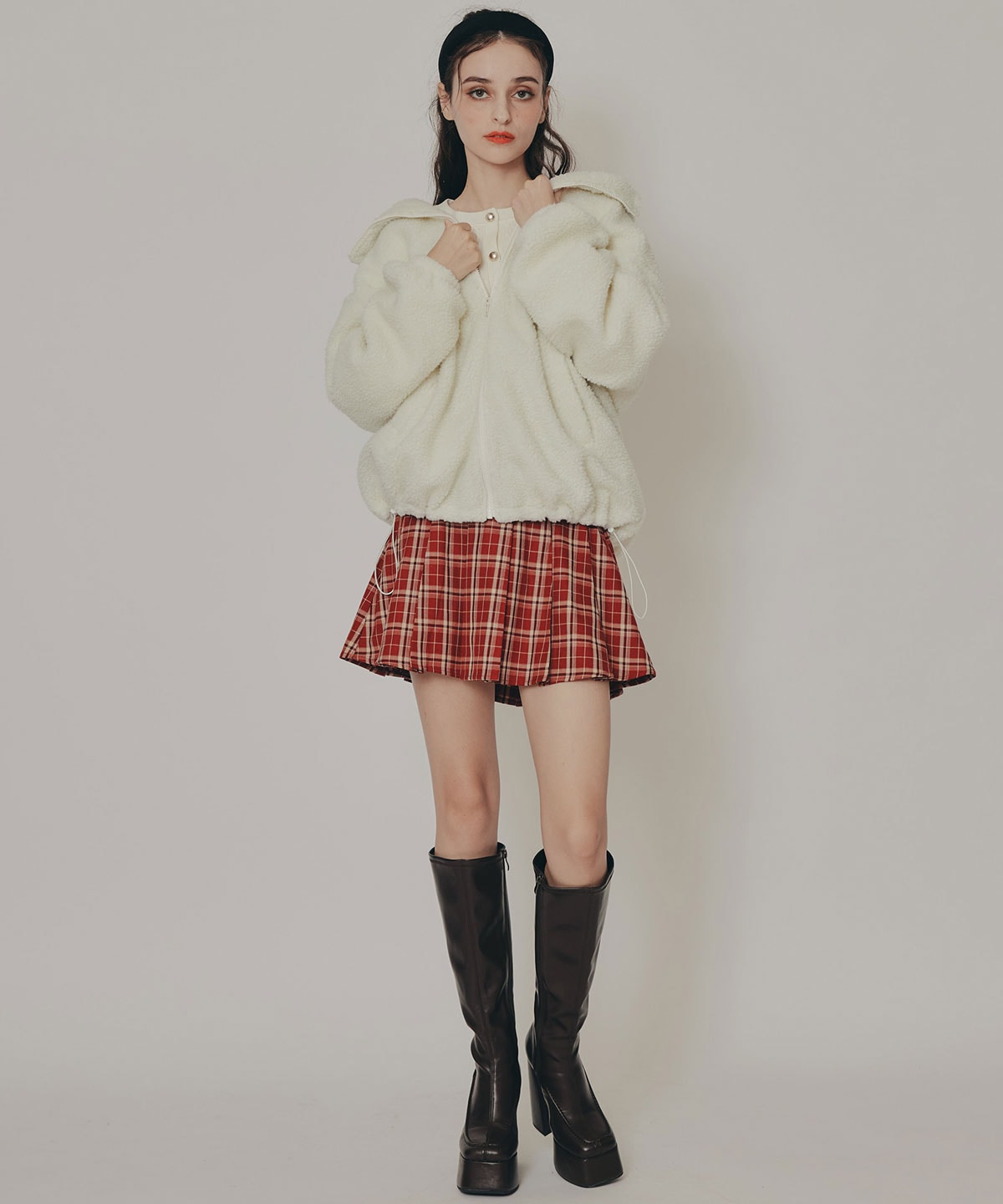 AZELCLUBボアパーカー