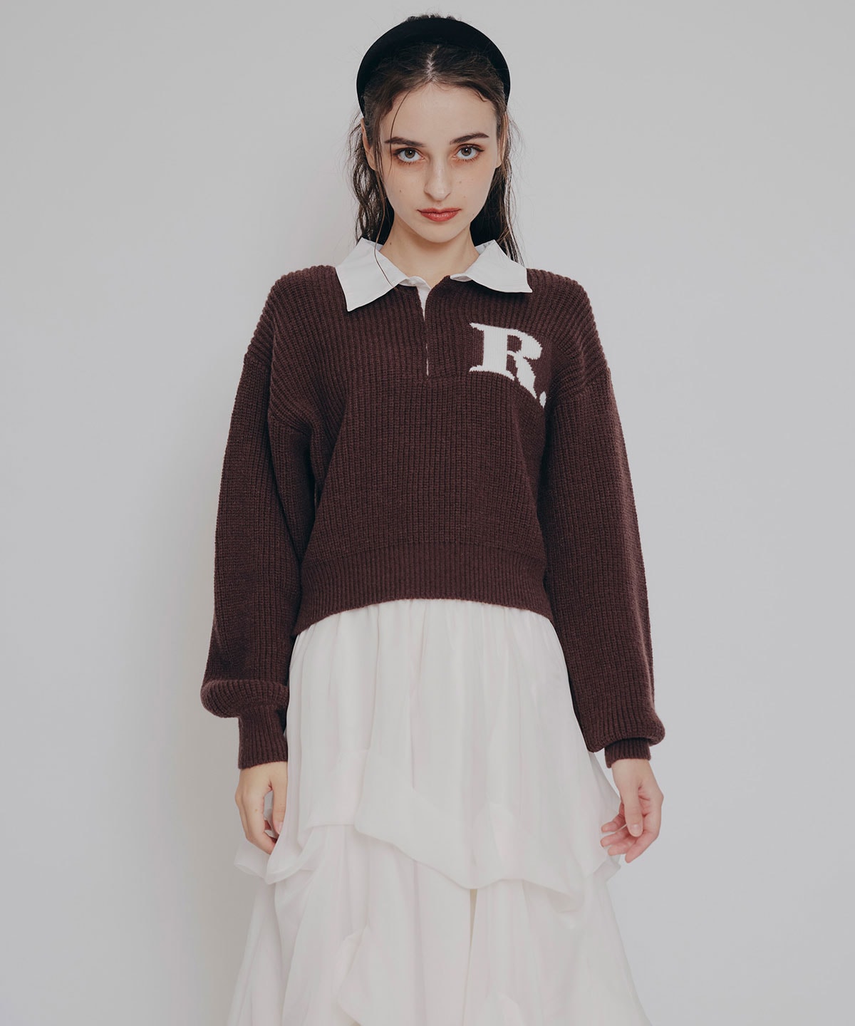 R.カレッジポロニットプルオーバー