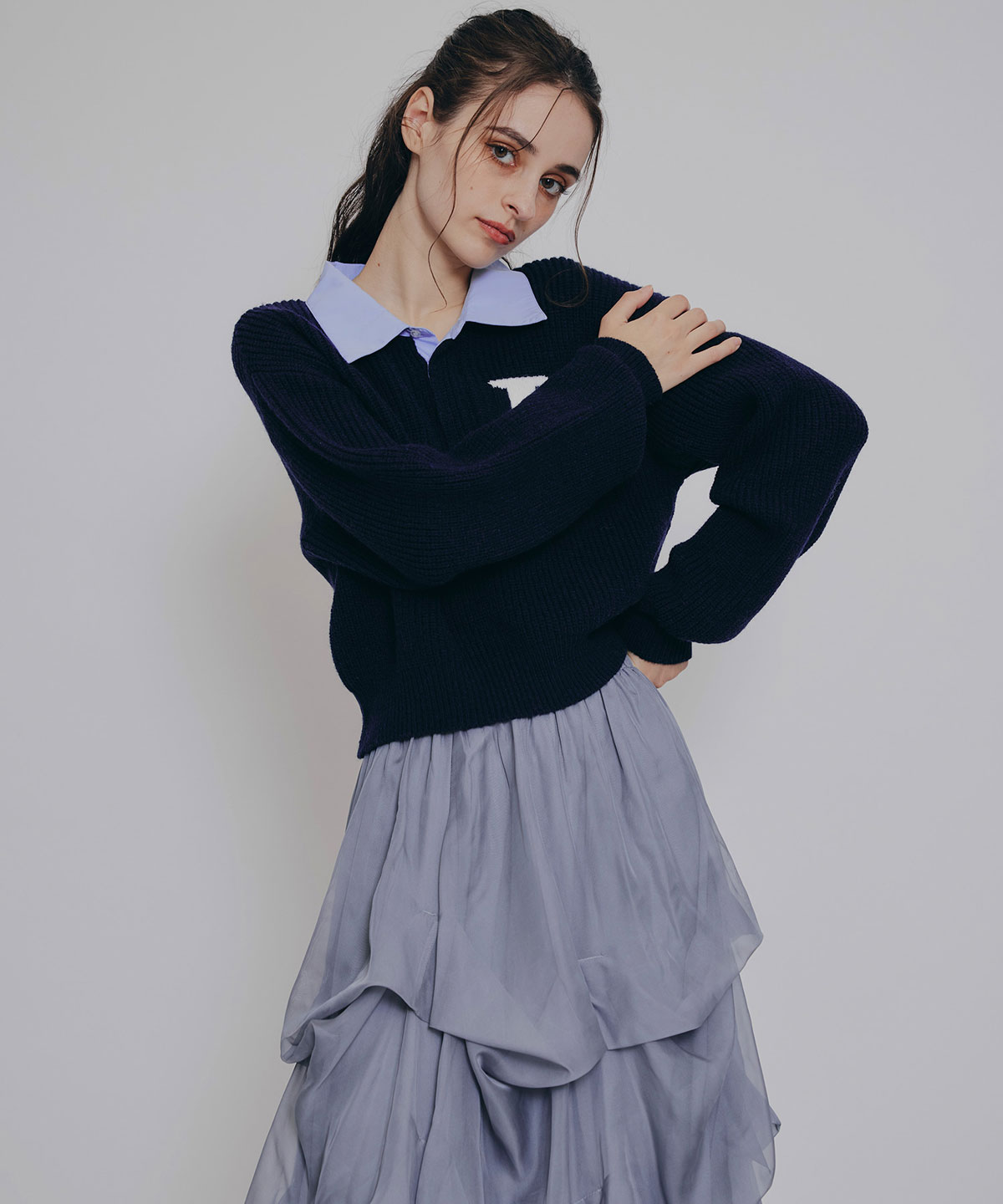 R.カレッジポロニットプルオーバー