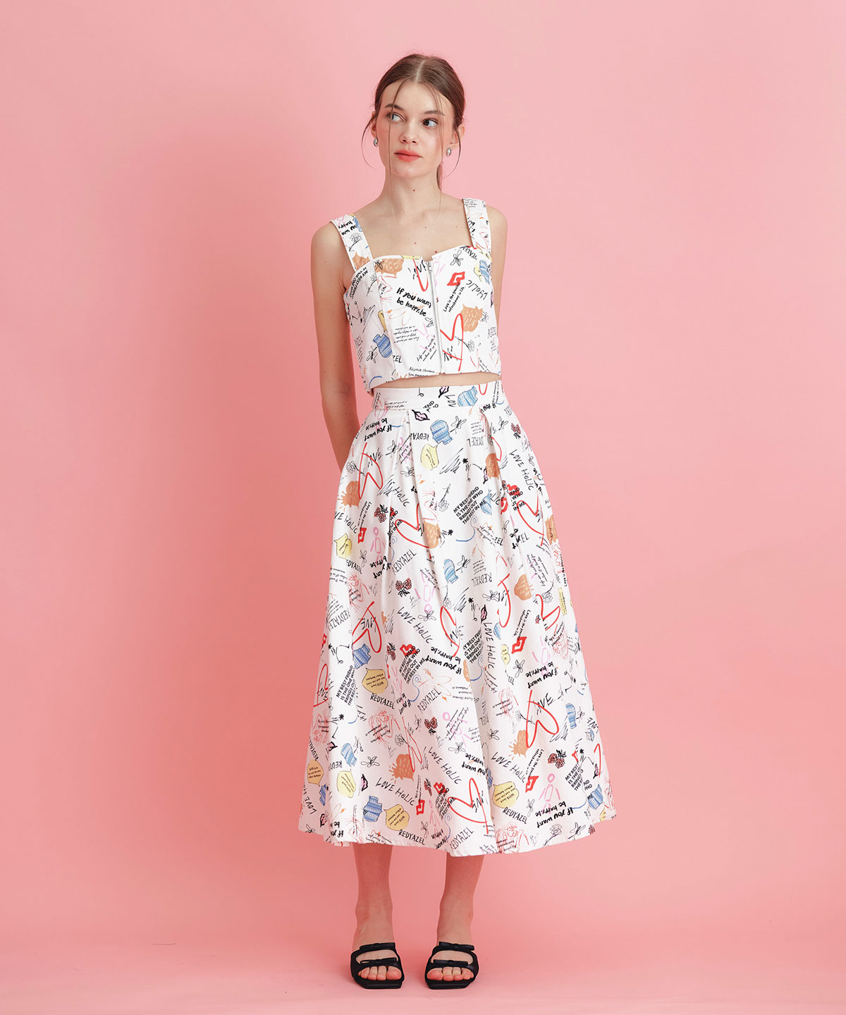 【LoveArt Series】LoveArt ショートビスチェ