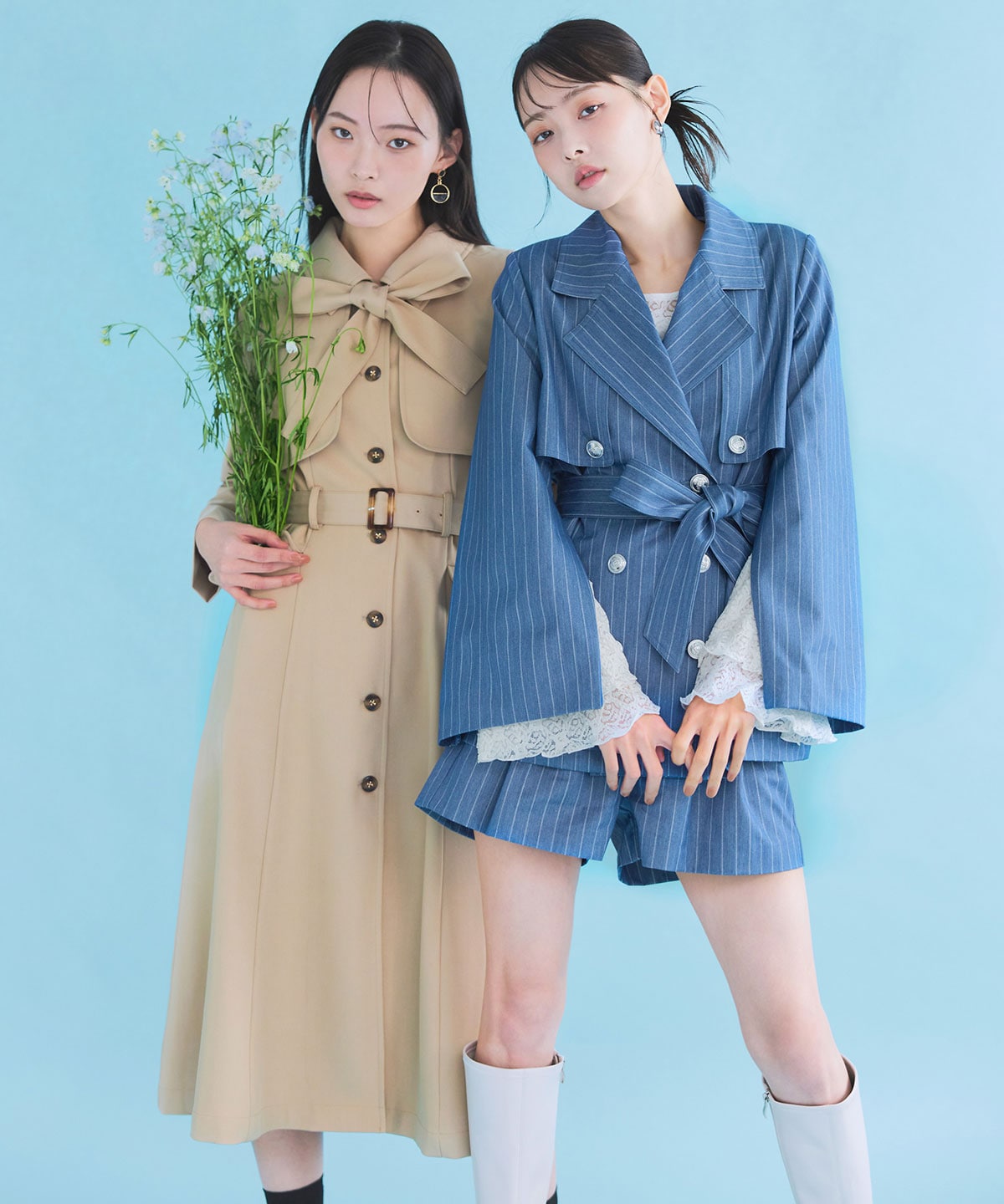 【セットアップ可能】ベーシックタックショートパンツ