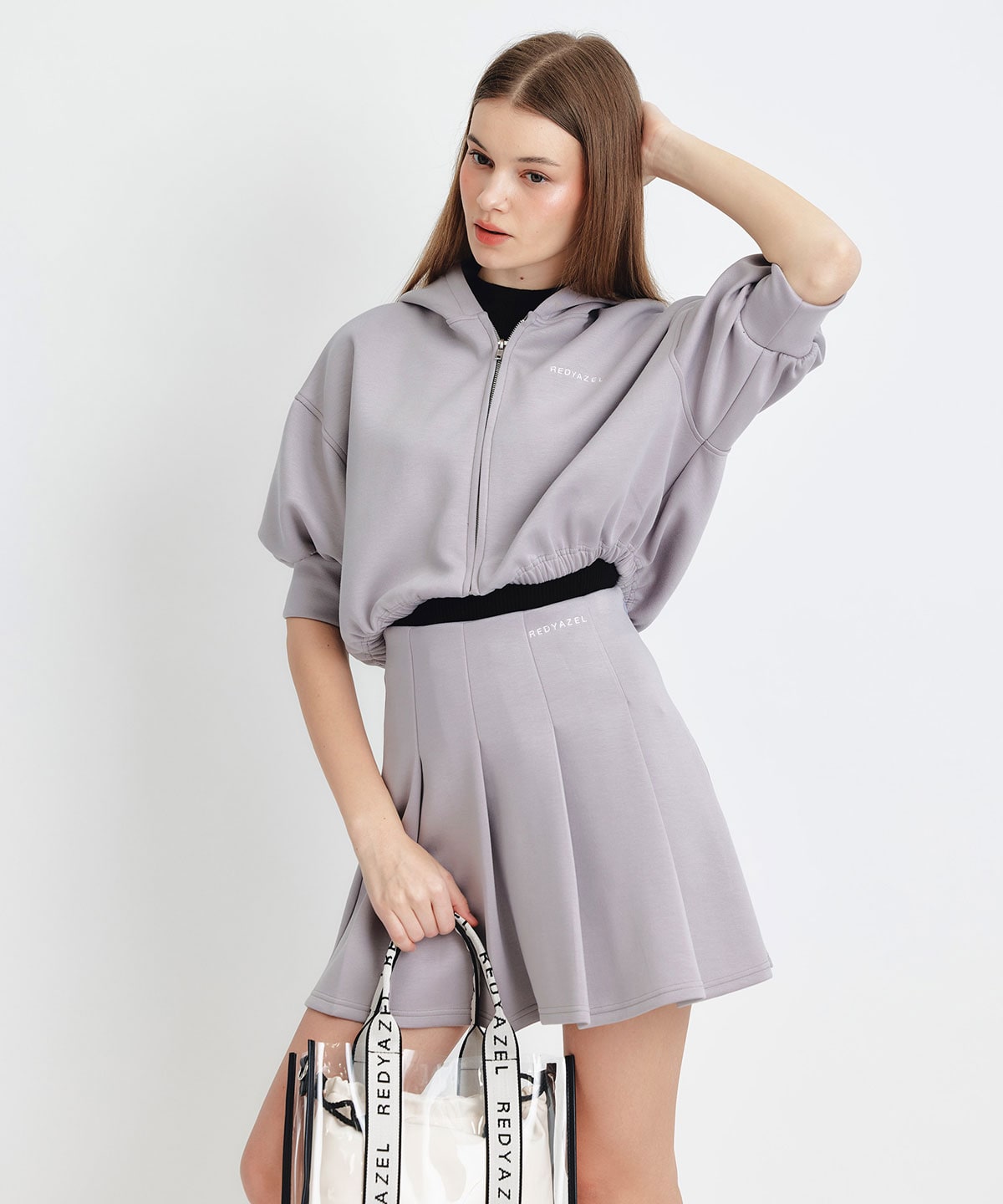 ダンボールZIPショートパーカー