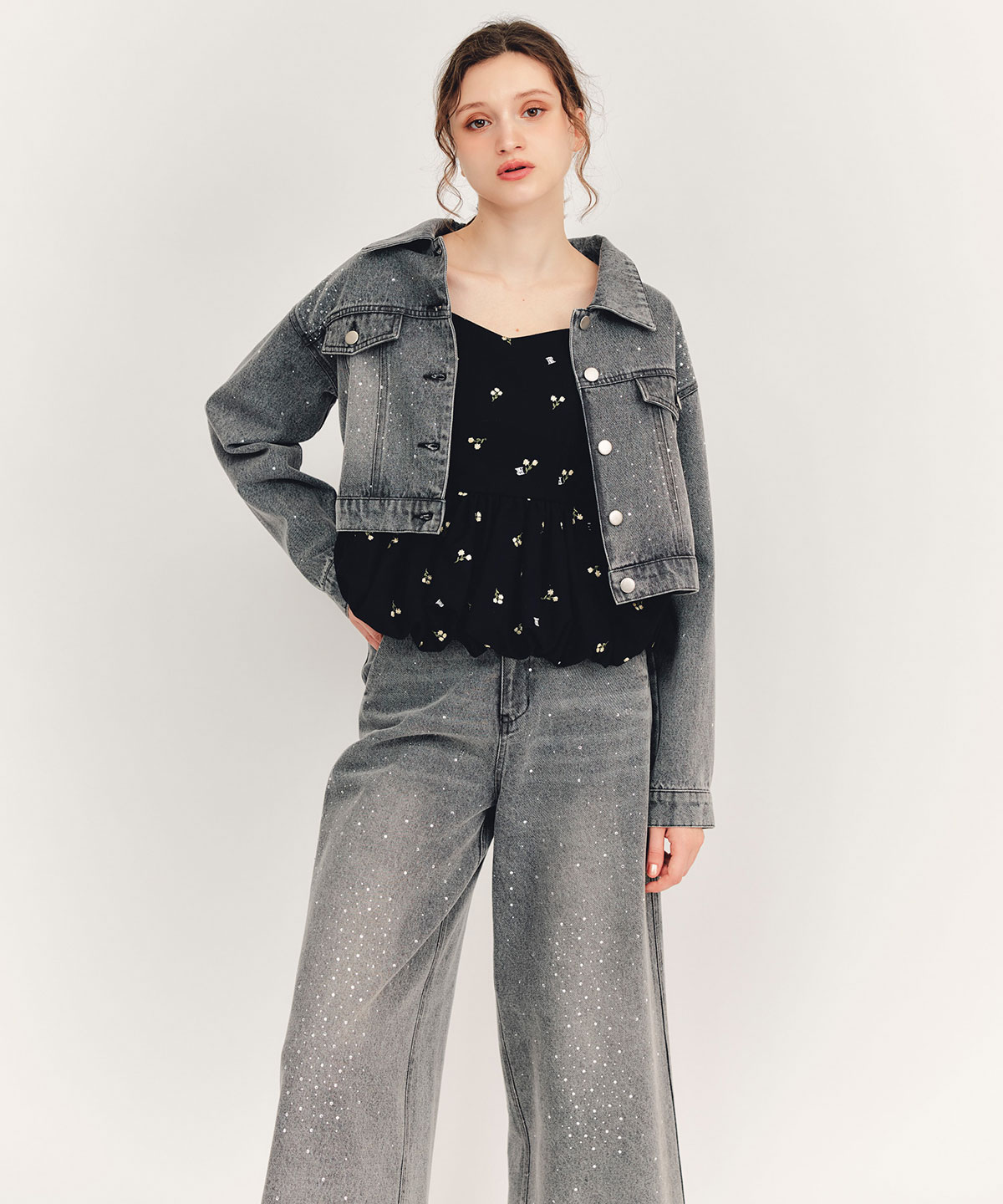【Sparkle Denim Series】スパークルデニムジャケット