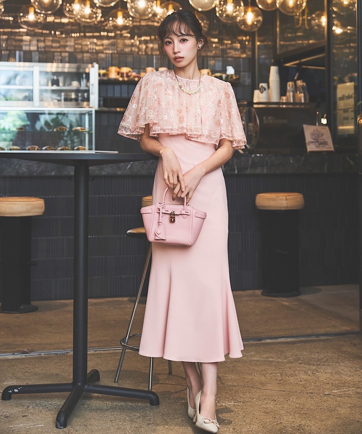 レースボレロセットアップマーメイドドレス