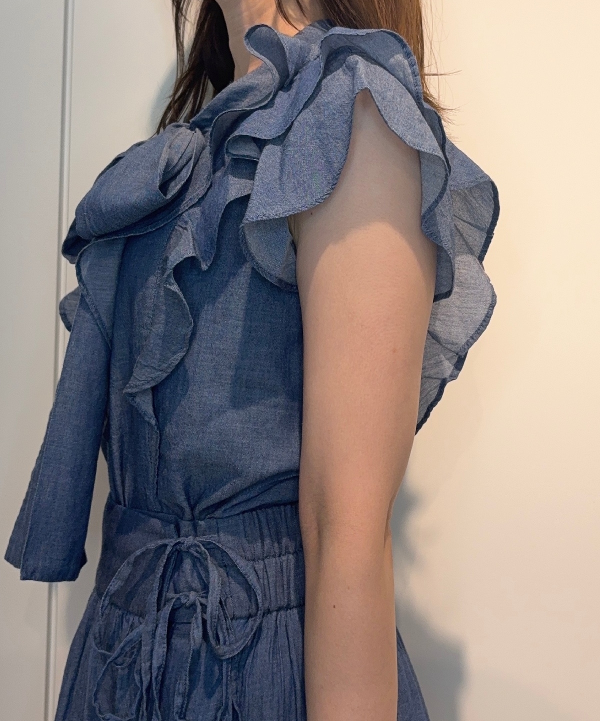 【4/24(Fri)発売】シアーデニムブラウス