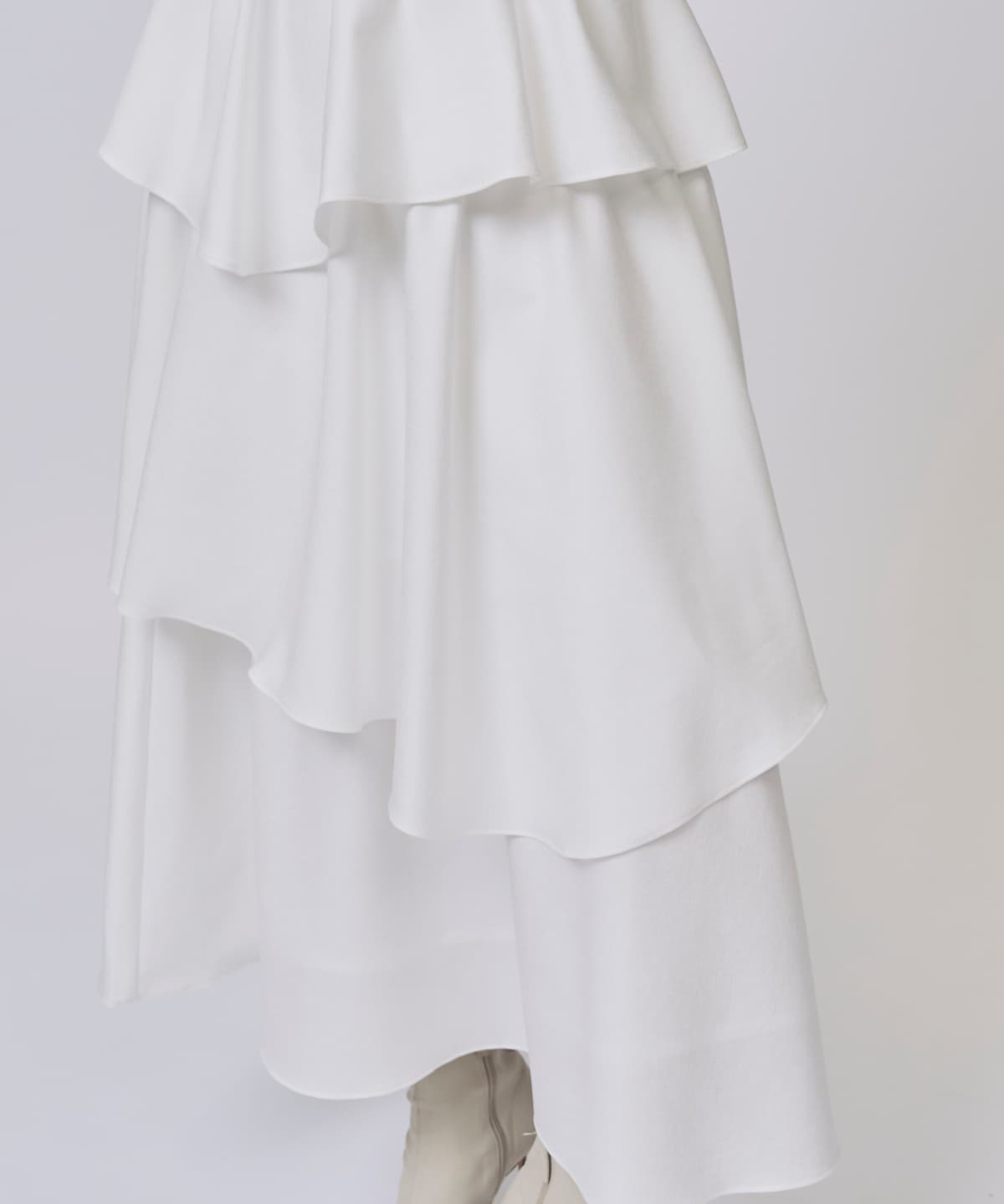 【2/20(Fri)発売】麻調ティアードスカート