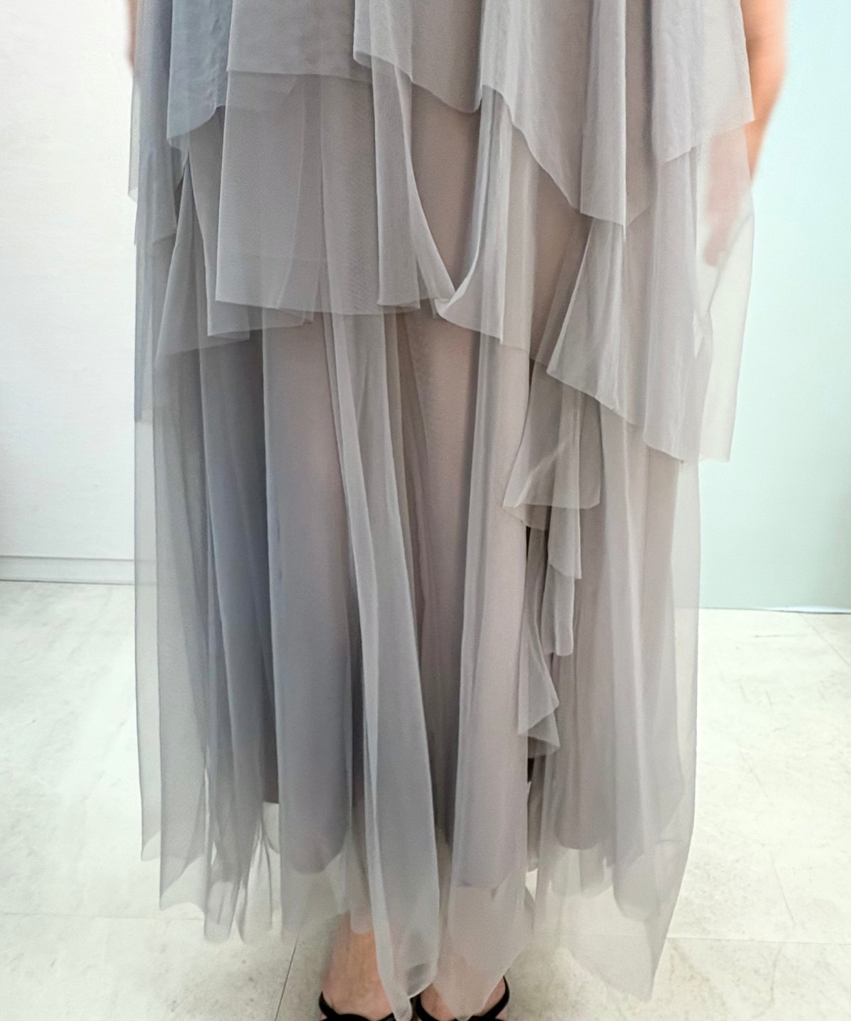 【4/10(Fri)発売】ボリュームチュールティアードスカート