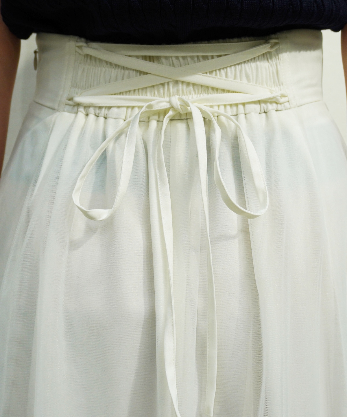 【4/17(Fri)予約開始】リボンタックバルーンチュールスカート