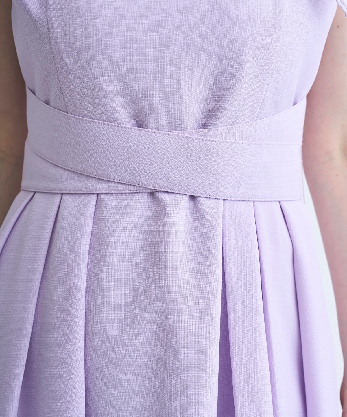 【3/19(Thu)予約開始】バックリボン袖フリルワンピース