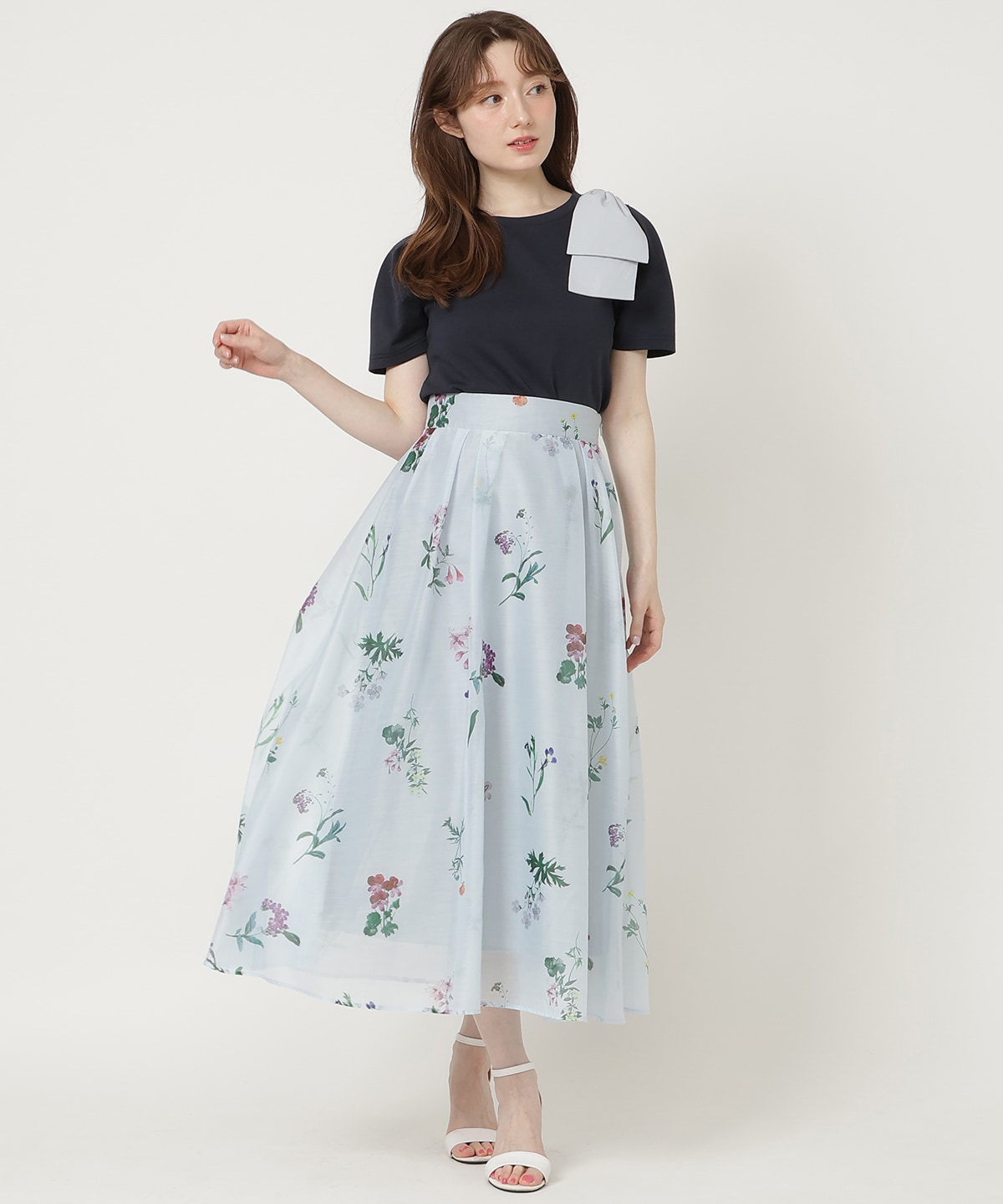 【5/8(Fri)発売】ショルダーリボンカットソー