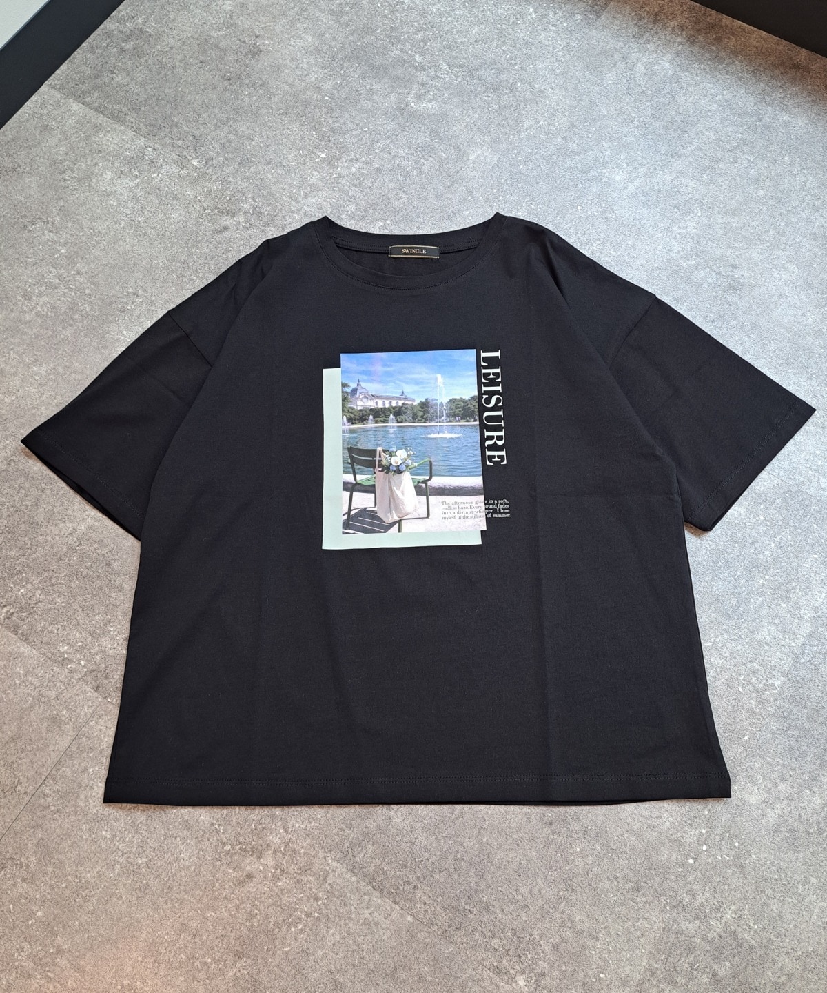 【6/3予約開始】オーバーサイズコットンフォトTシャツ
