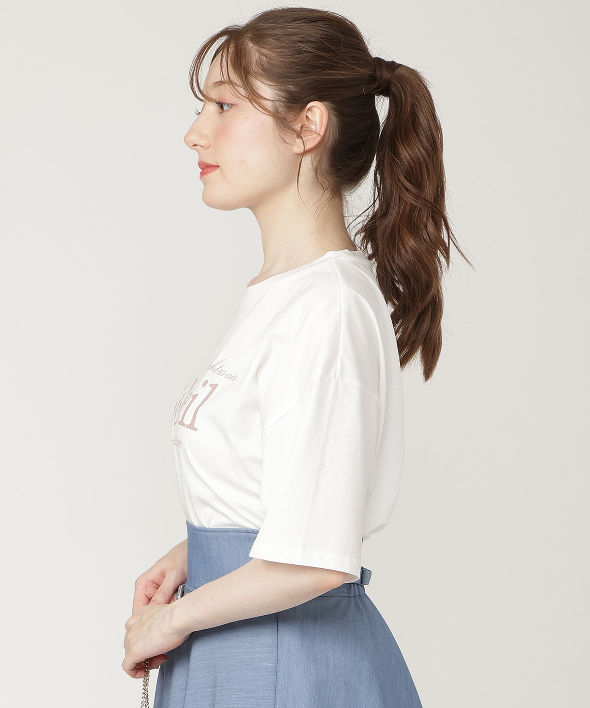 【6/3予約開始】オーバーサイズコットンロゴTシャツ