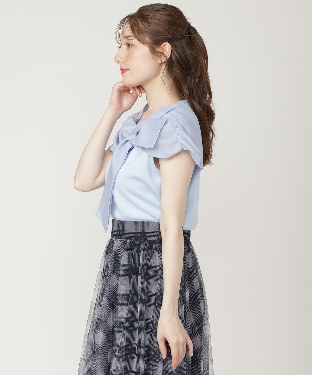 【6/11発売】サイドリボンプルオーバー