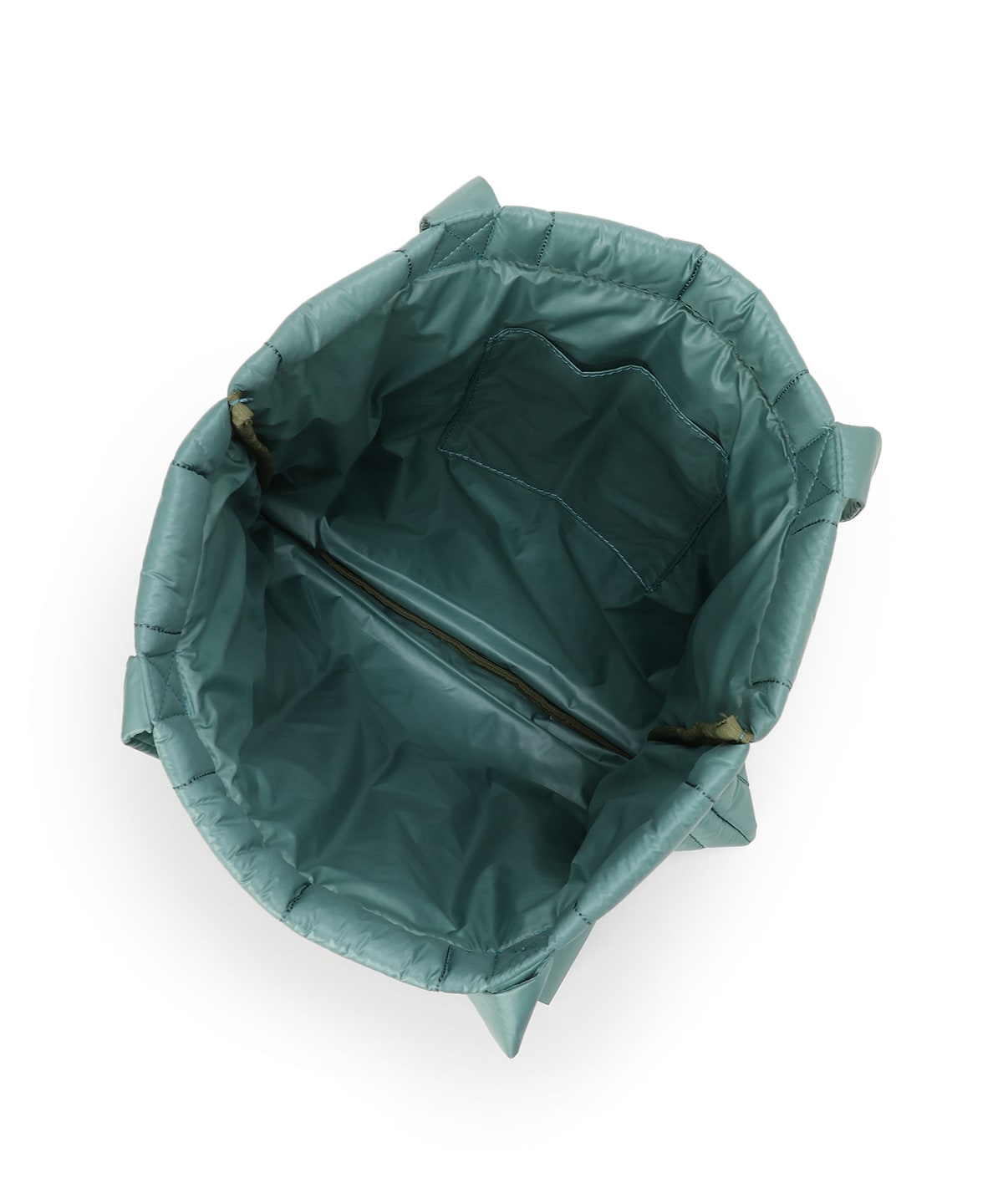 リボンショルダーキルティングトート