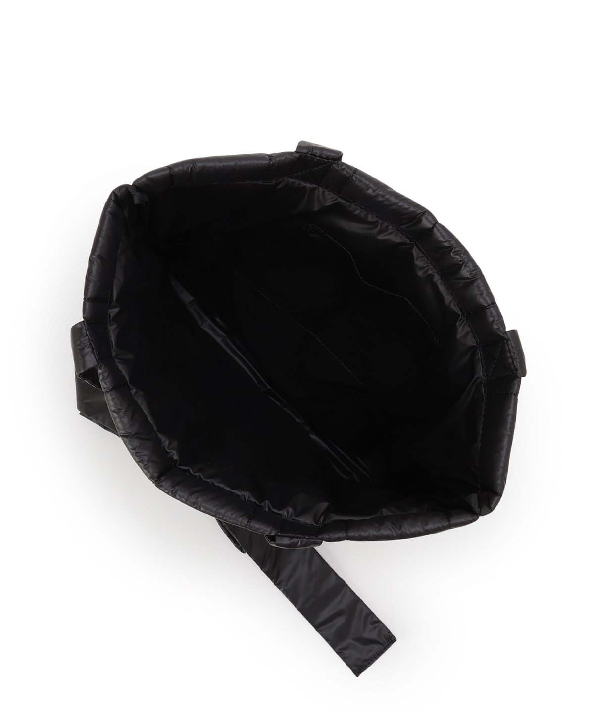 リボンショルダーキルティングトート