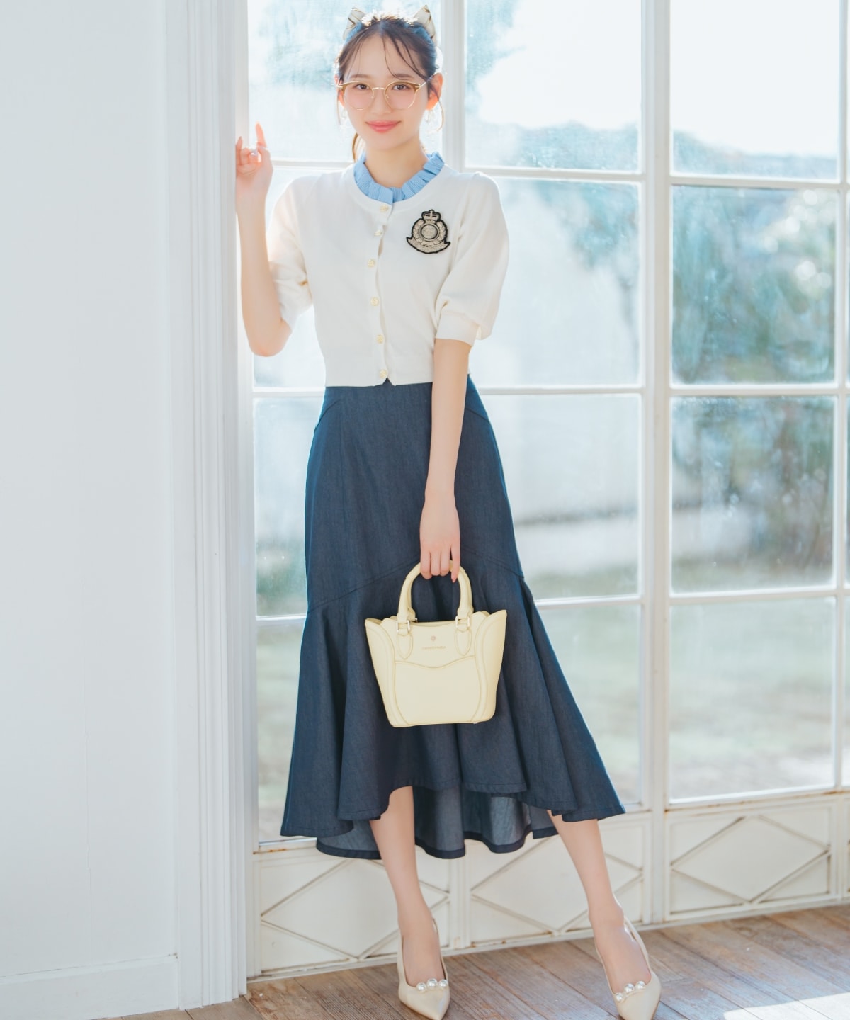 アシメヘムフィッシュテールスカート