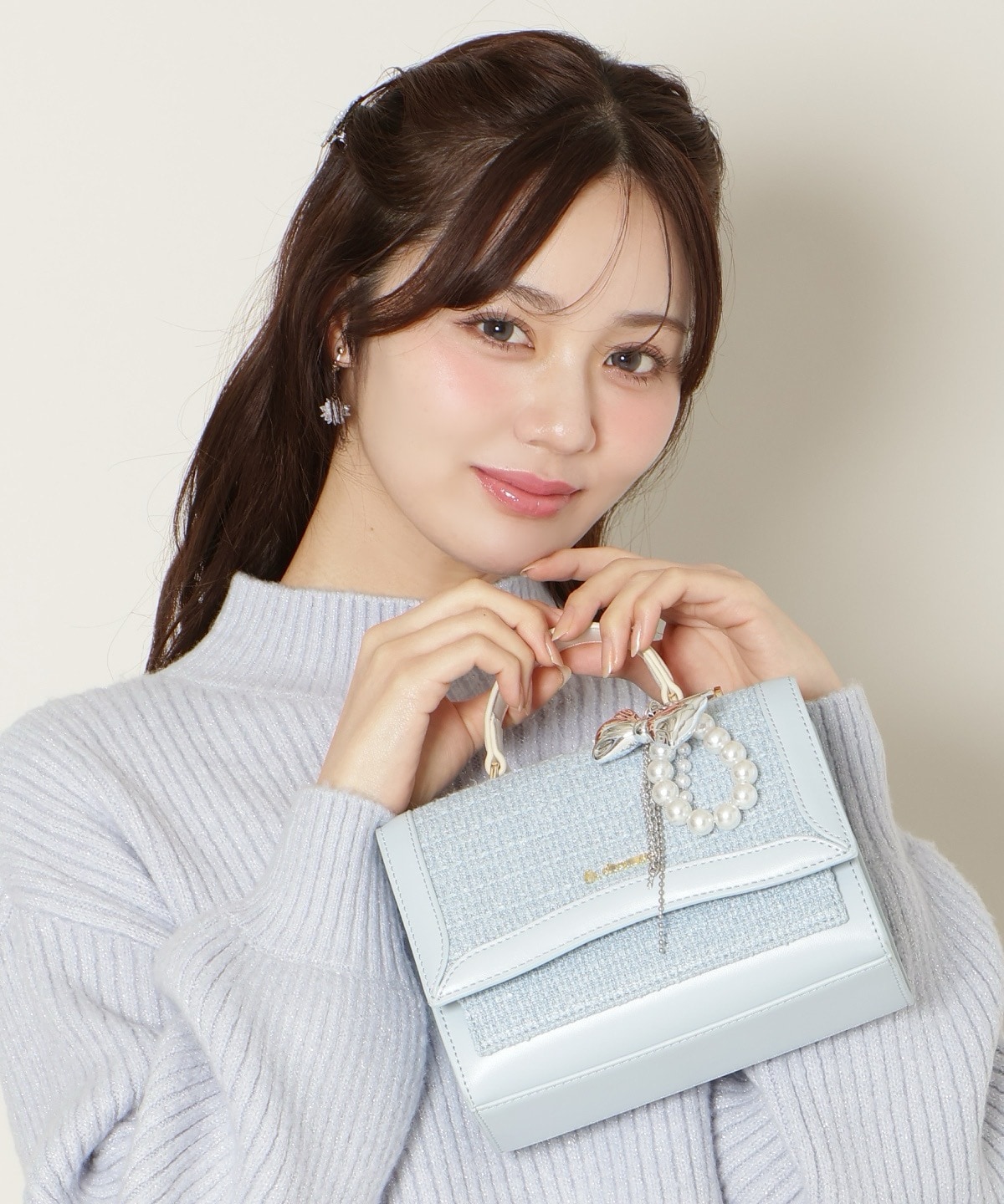 リボンバールバッグチャーム