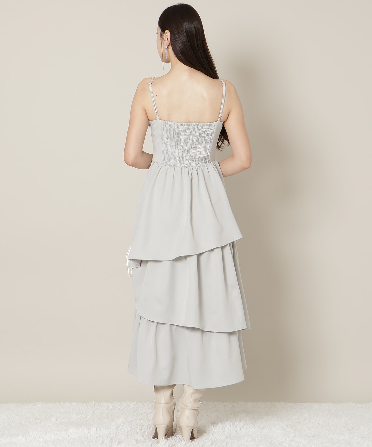 【New Year's Item】ティアードキャミワンピース