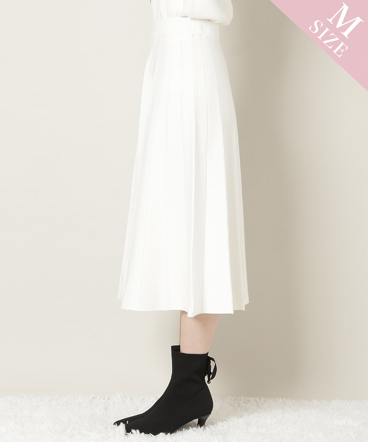 【11/21(fri)10時発売】ファーティペット付きニットSETUP