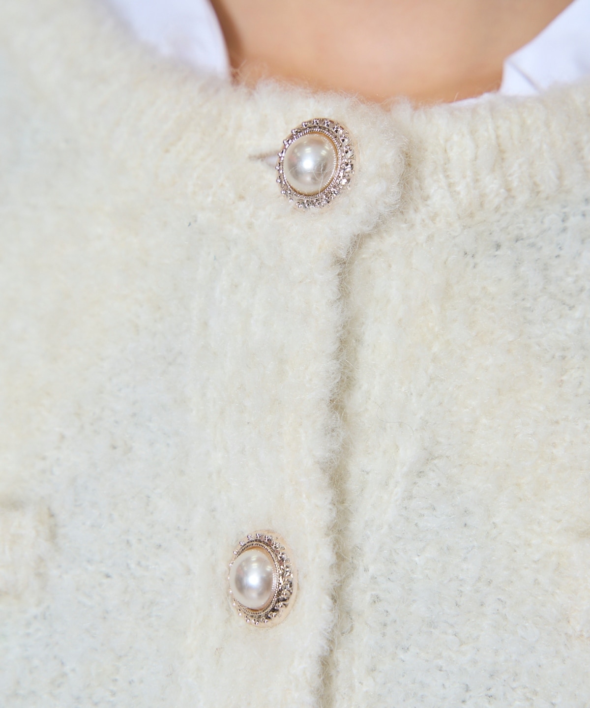 ループヤーンニットジャケット