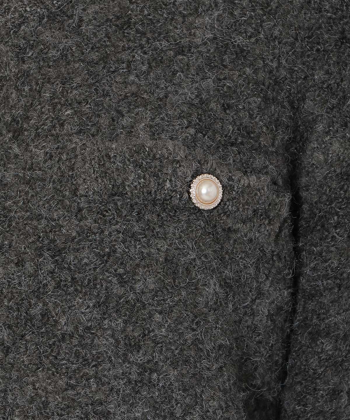 ループヤーンニットジャケット