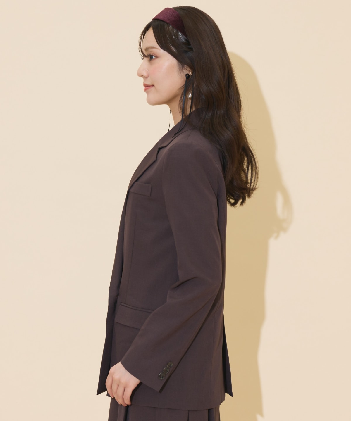 ダブルボタンテーラードジャケット