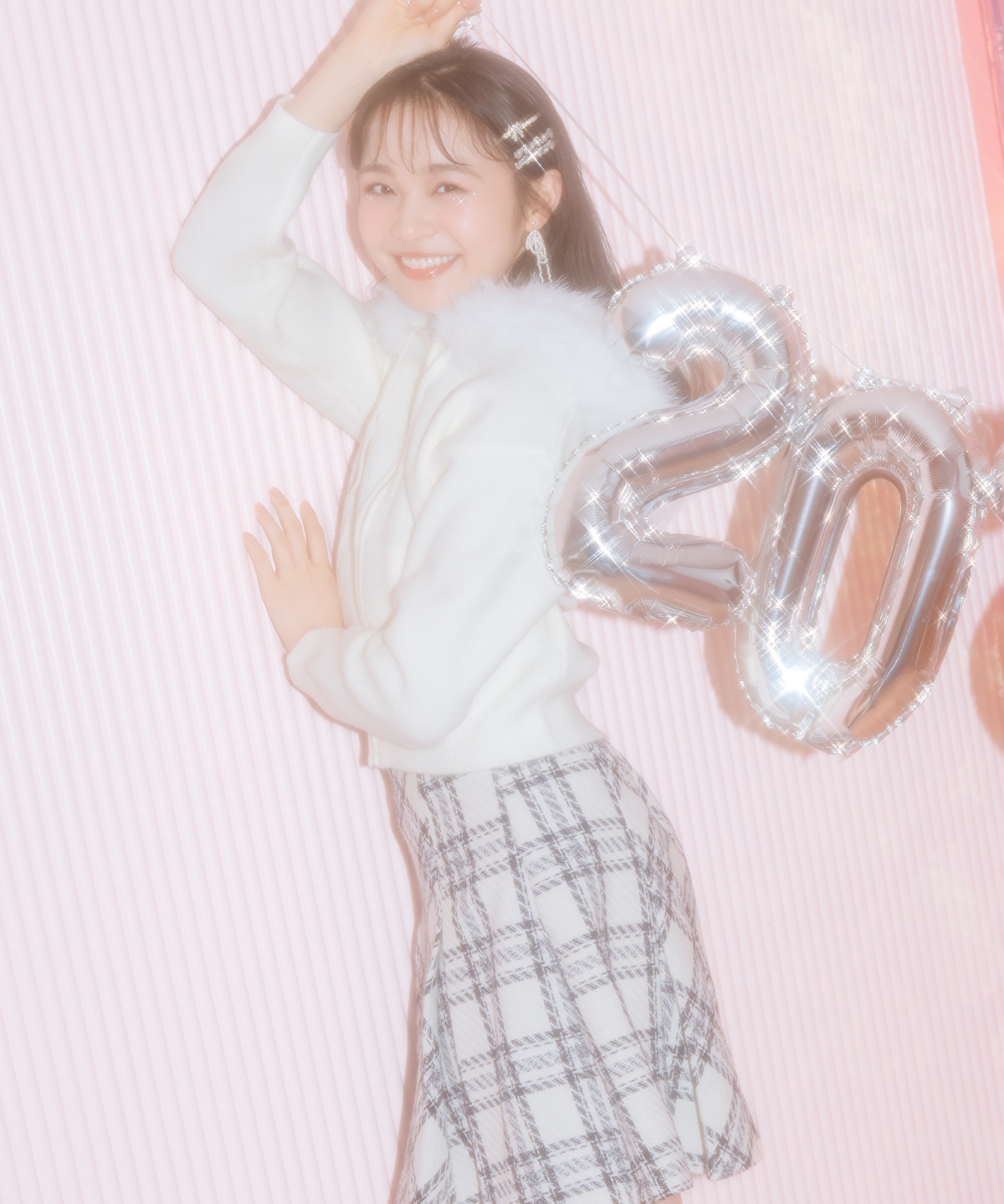 【1/1(thu)10時発売 New Year's Item】フードファーニットパーカー