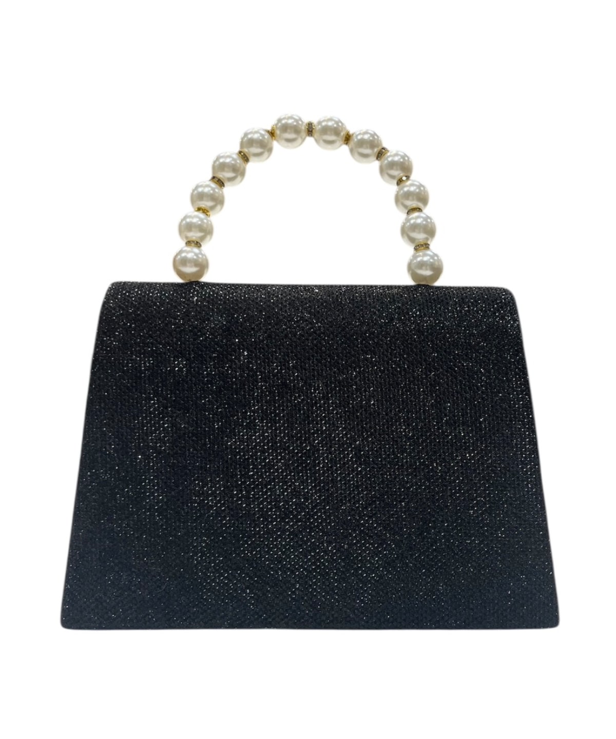 ラメパールハンドバッグ