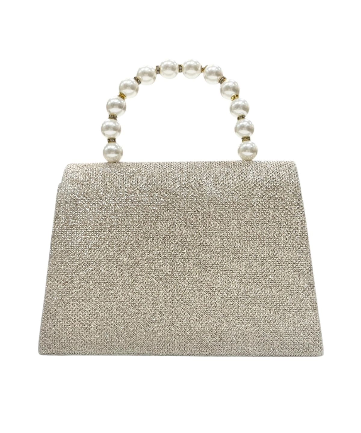 ラメパールハンドバッグ