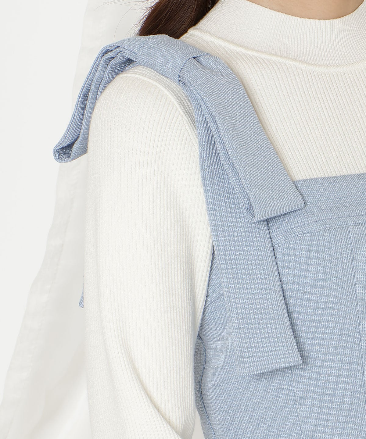 【2/11(wed)10時発売】リボンショルダービスチェ